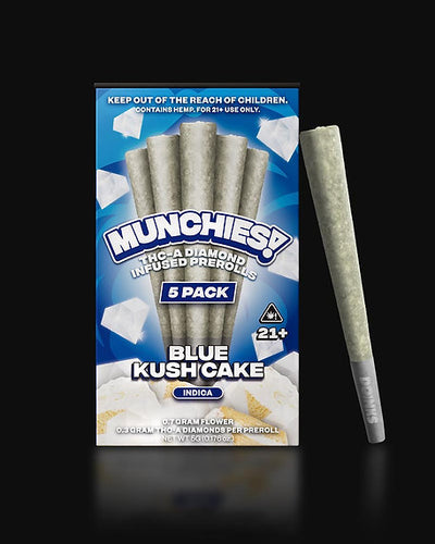 MUNCHIES! (5 PACK) 1G THC-A PRE-ROLLS