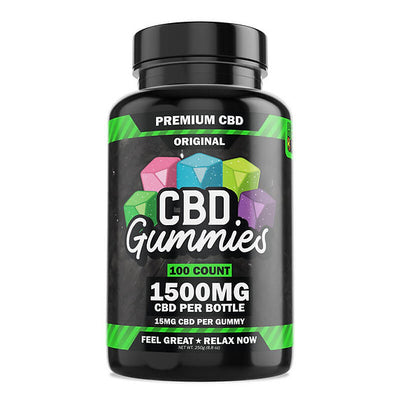 Hemp Bombs CBD Gummies 15MG (4 Sizes Available)