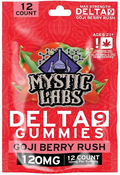 MYSTIC LABS 𝚫9 THC 10mg Gummies 12 Count