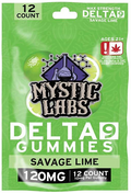 MYSTIC LABS 𝚫9 THC 10mg Gummies 12 Count