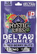 MYSTIC LABS 𝚫9 THC 10mg Gummies 12 Count
